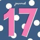 2017 Lithography Journal Planner, Look at me (Blue)