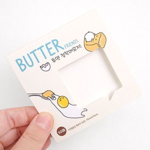 Butter Friends Tracing Sticky Note