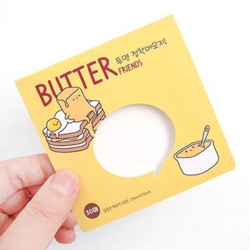 Butter Friends Tracing Sticky Note