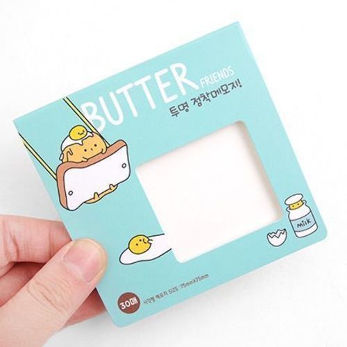 Butter Friends Tracing Sticky Note