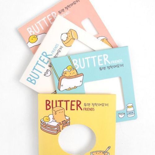 Butter Friends Tracing Sticky Note