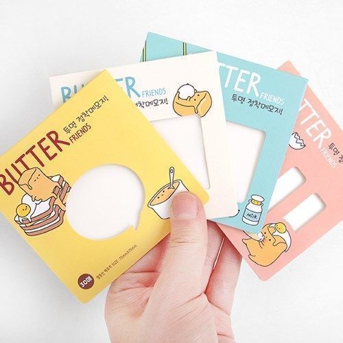 Butter Friends Tracing Sticky Note