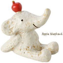Daydreamer Animal Figure Series, Apple Elephant