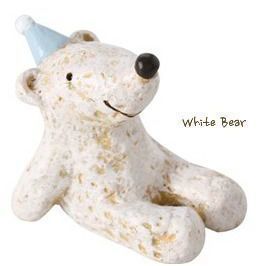 Daydreamer Animal Figure Series, White Bear