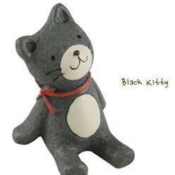 Daydreamer Animal Figure Series, Black Kitty