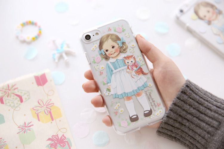 Paper Doll iPhone Jelly Case