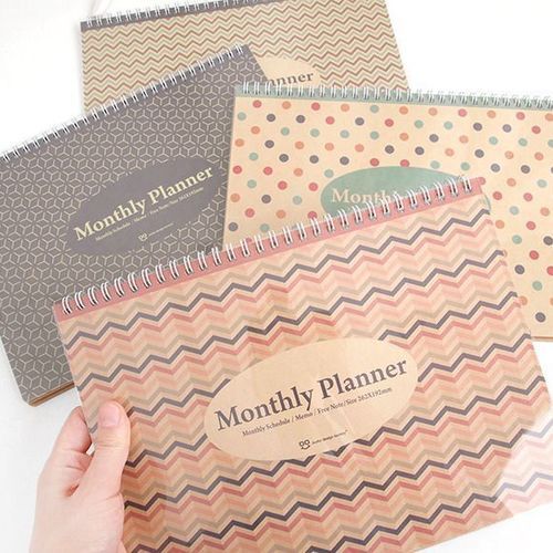 Kraft Monthly Planner