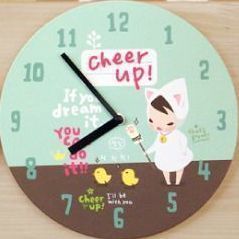 You Make Me Smile Clock, Mint