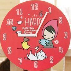 You Make Me Smile Clock, Cherry