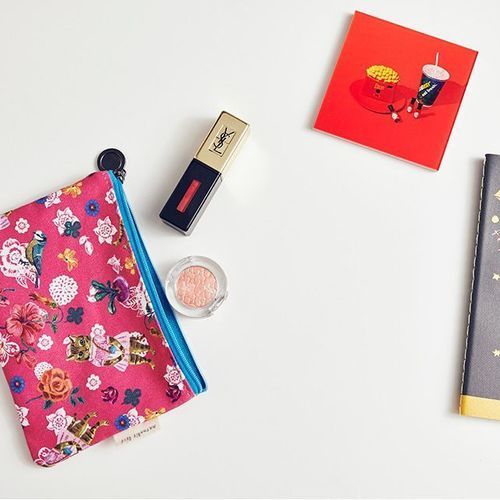 Nathalie Lete Design Flat Pouch