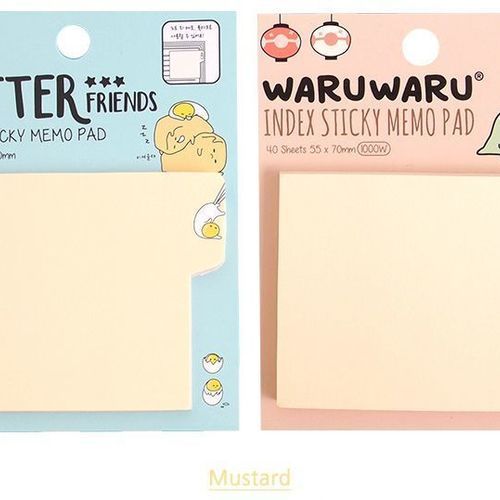 MochiThings: Sushi & Butter Index Sticky Note