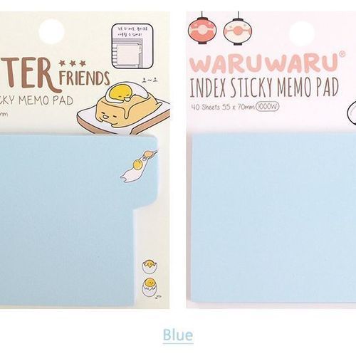 MochiThings: Sushi & Butter Index Sticky Note