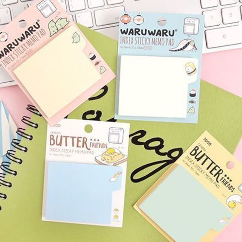 MochiThings: Sushi & Butter Index Sticky Note