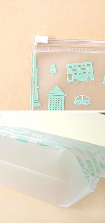 Floral Transparent PVC Pouch