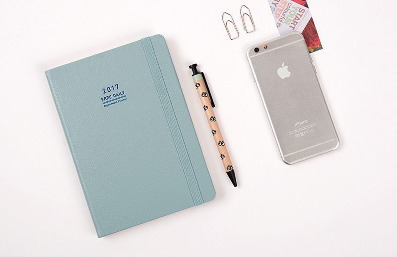 2017 Medium Daily Appointment Planner