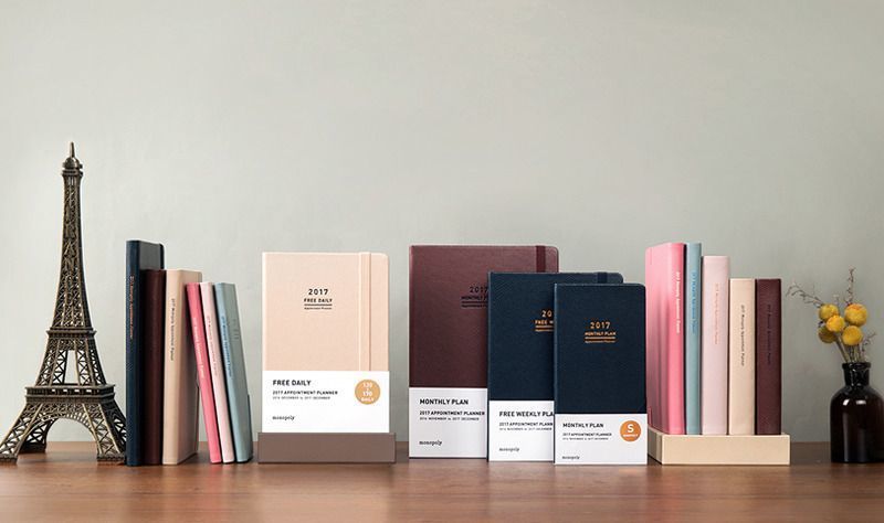 2017 Medium Daily Appointment Planner