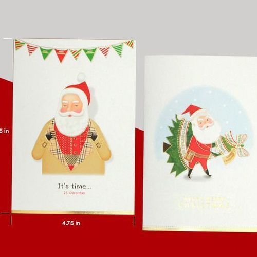 Santa Pop Up Card - Image 4