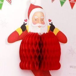 Santa Pop Up Card, Santa