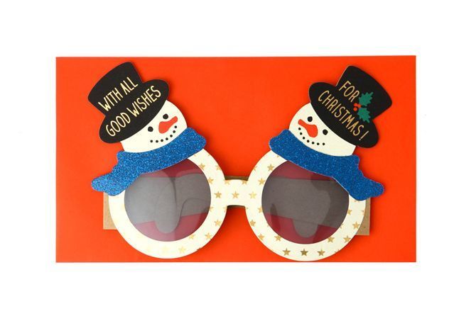 MochiThings: Christmas Party Glasses Card