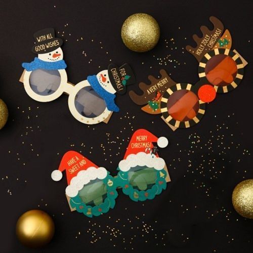 MochiThings: Christmas Party Glasses Card