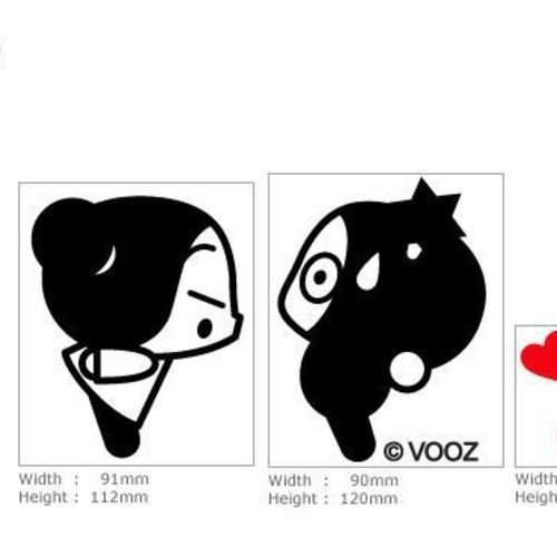 Couple Pucca Switch Stickers - Image 3