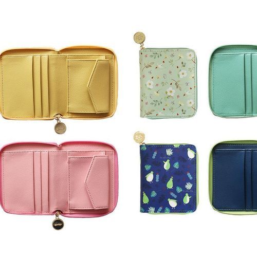 ☆JILLSTUART☆ Egg zip round wallet 3 colors COACH® Outlet | Medium Corner Zip Wallet With Floral Print