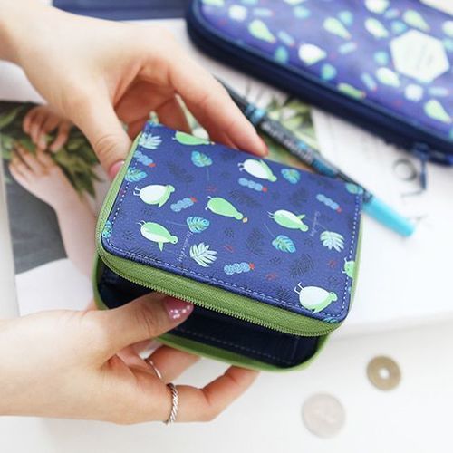 Willow Pattern Zipper Wallet - Image 20