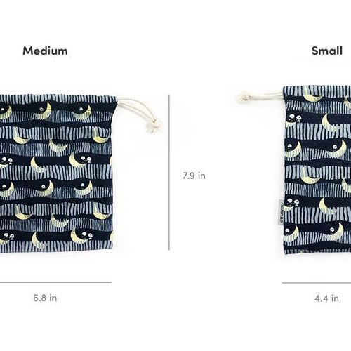 GOM GOM Pattern Drawstring Pouch - Image 6