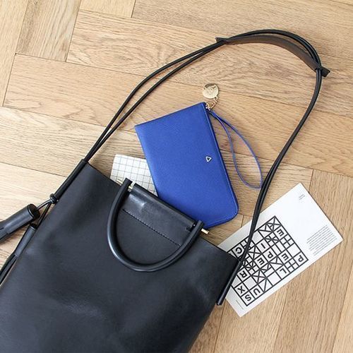 Prism Zipper Strap Wallet