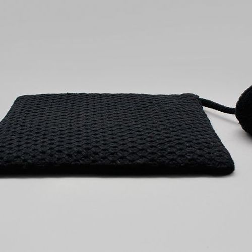 Knit Ooh La La Pom Pom Pouch
