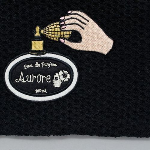 Knit Ooh La La Pom Pom Pouch