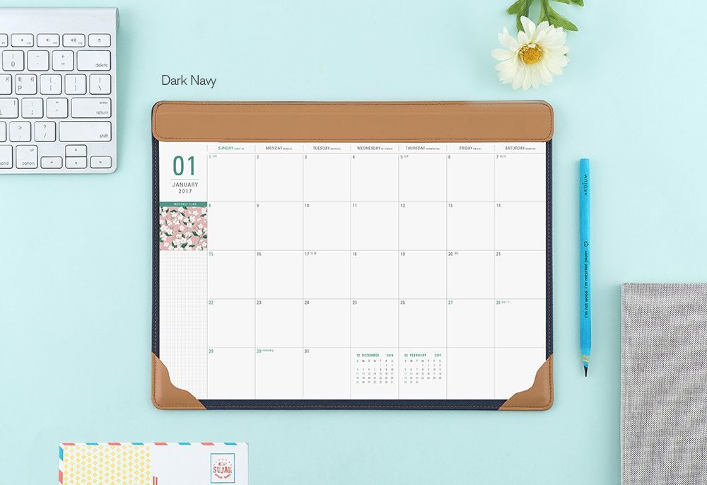 MochiThings: 2017 Ardium Leather Desk Pad