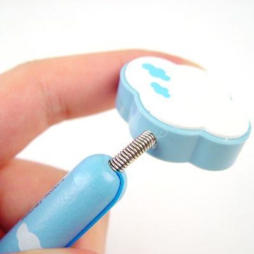 Blue Cloud Wood Pen - Image 4