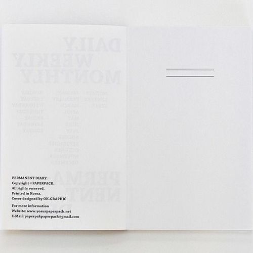 Softcover Permanent Diary Planner - Image 5