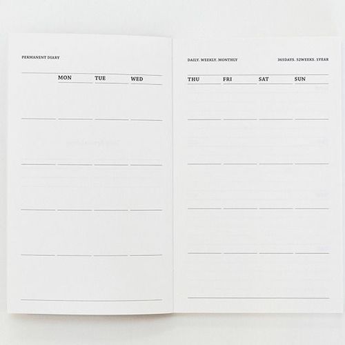 Softcover Permanent Diary Planner - Image 8
