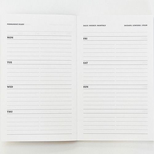 Softcover Permanent Diary Planner - Image 9