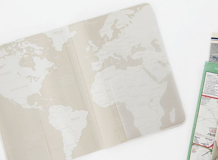 Map Passport Cover