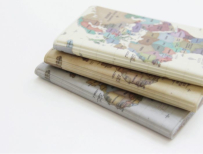 Map Passport Cover
