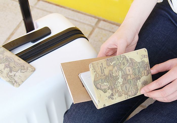 Map Passport Cover