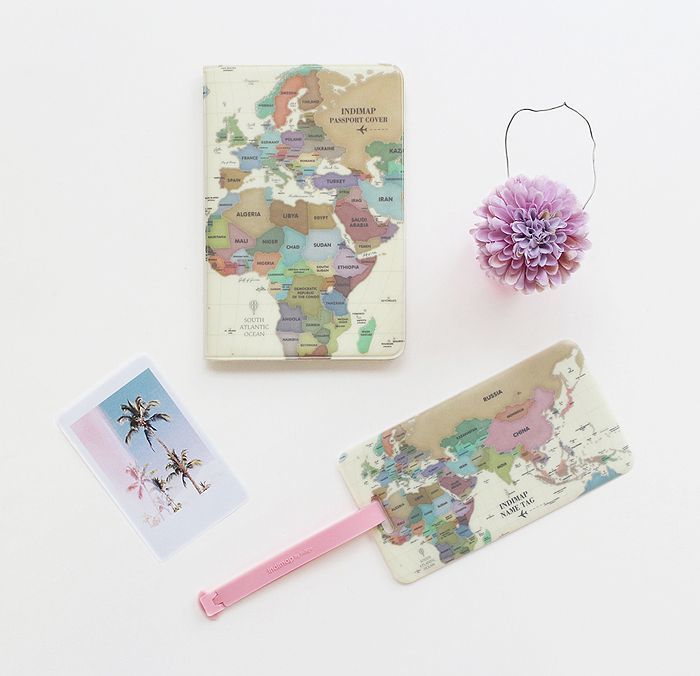 Map Passport Cover