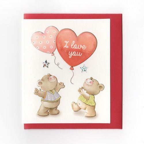 Mini Bear Love Card - Image 1