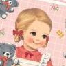 Paper Doll Cosmetic Medium Pouch v2, Julie