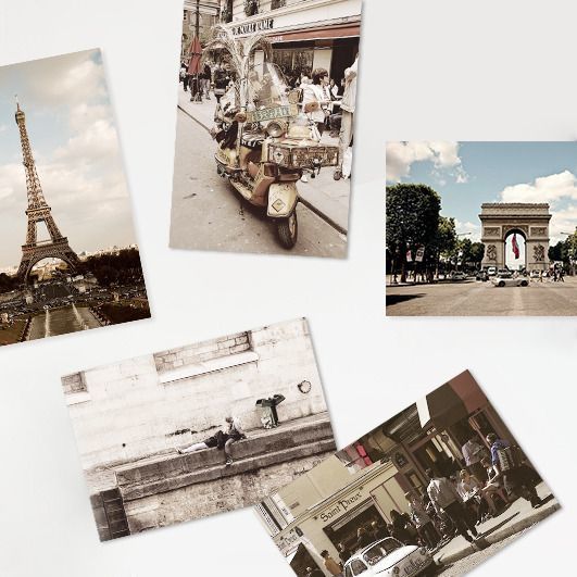 I Love Paris Postcard