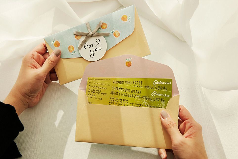 MochiThings: Floral Pattern Gift Envelope Set