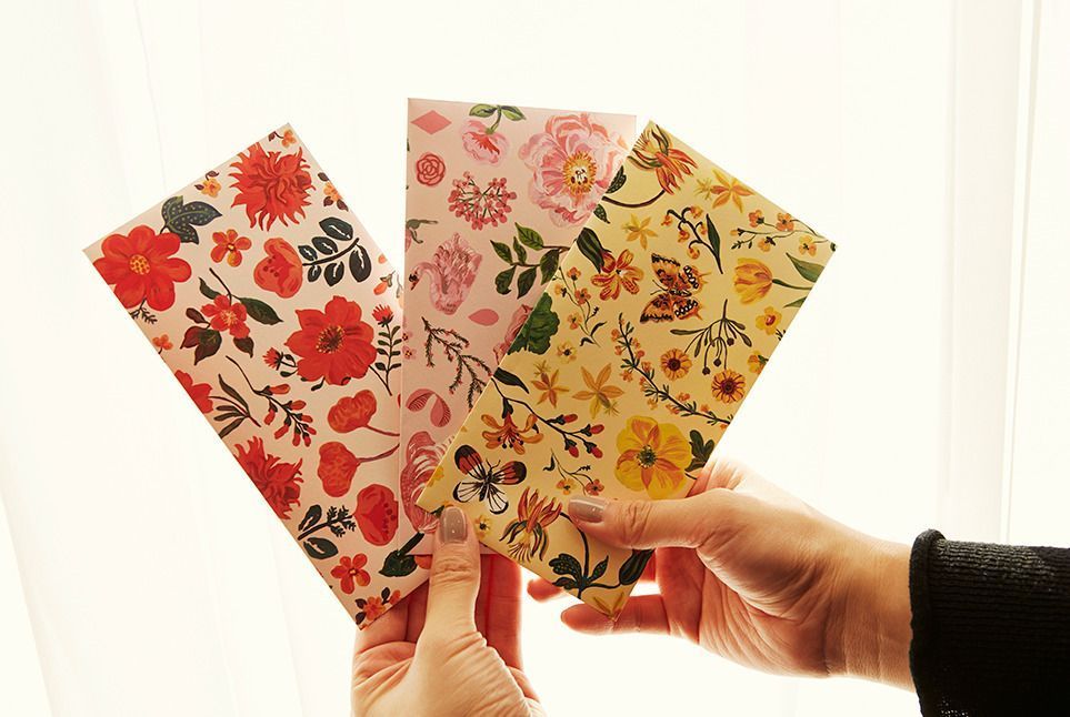 MochiThings: Floral Pattern Gift Envelope Set
