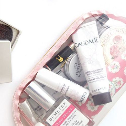 Large Bunny Tassel Transparent Pouch - Image 2