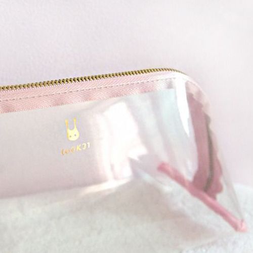 Large Bunny Tassel Transparent Pouch - Image 9