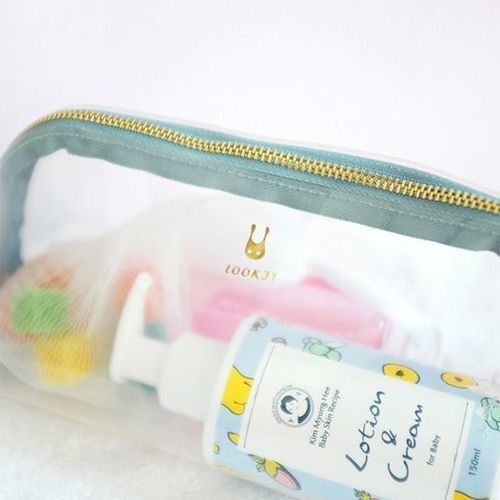 Large Bunny Tassel Transparent Pouch - Image 3