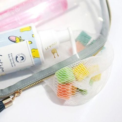Large Bunny Tassel Transparent Pouch - Image 14