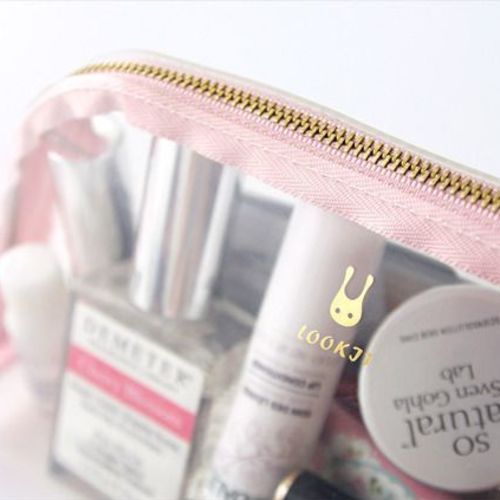 Large Bunny Tassel Transparent Pouch - Image 8